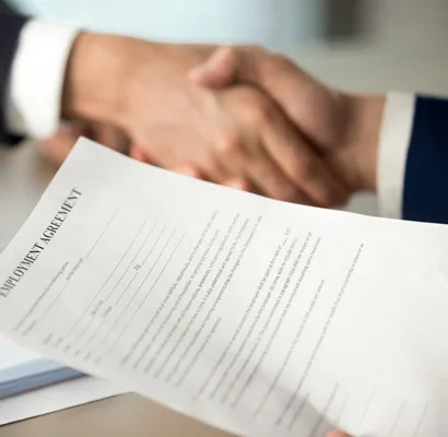 Employment agreement and handshake